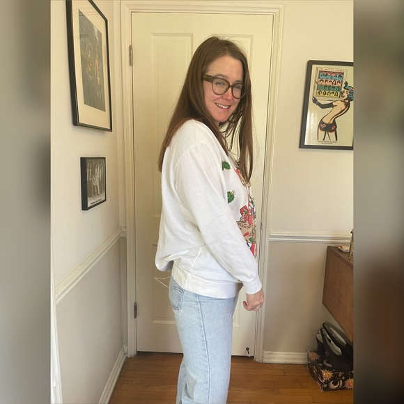 90s Vintage Teddy Bear Holiday Sweater - Picture 3 of 11